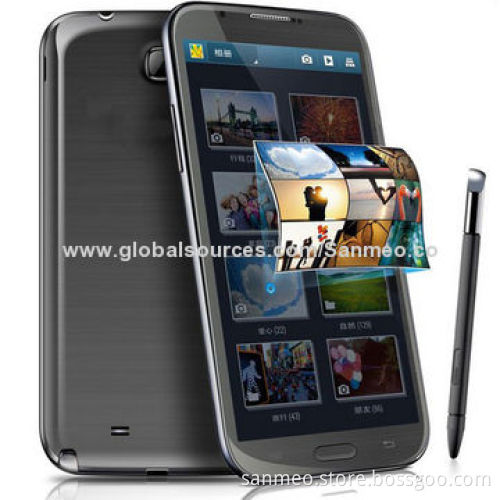 Smartphones with 5.7-inch HD IPS, Android OS, MT6589-1.2GHz Quad-core, 1GB RAM/8GB ROM